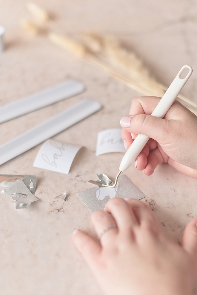 DIY Wedding Slap Bracelets