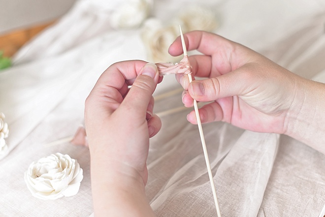 How to Make Pretty Drink Stirrers for Wedding