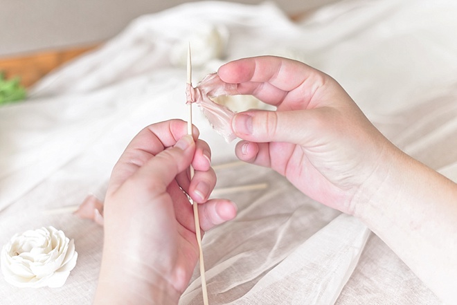 How to Make Pretty Drink Stirrers for Wedding