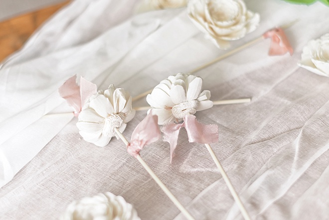 How to Make Pretty Drink Stirrers for Wedding