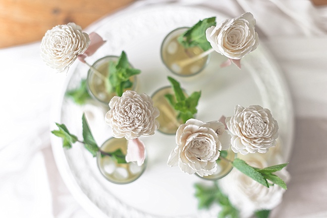 Sola Flower Drink Stirrers