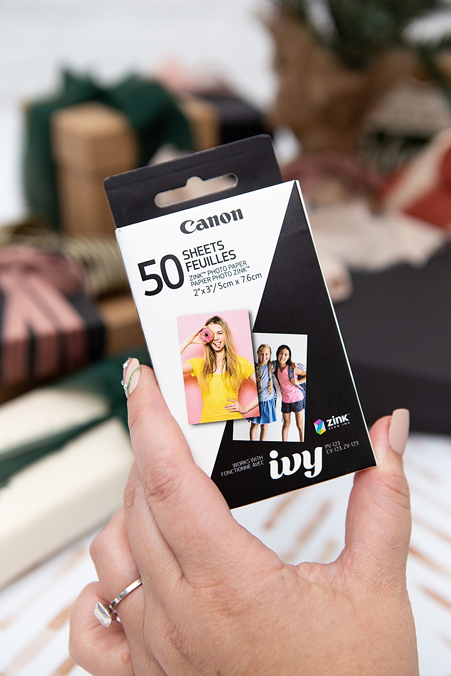 Canon ZINK Photo Paper are all sticker sheets!